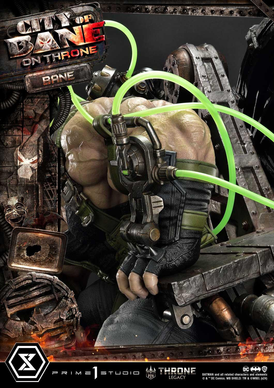 Batman: City of Bane - Bane - Throne Legacy  (TLCDC-05) - 1/4 - On Throne (Prime 1 Studio) photo 8
