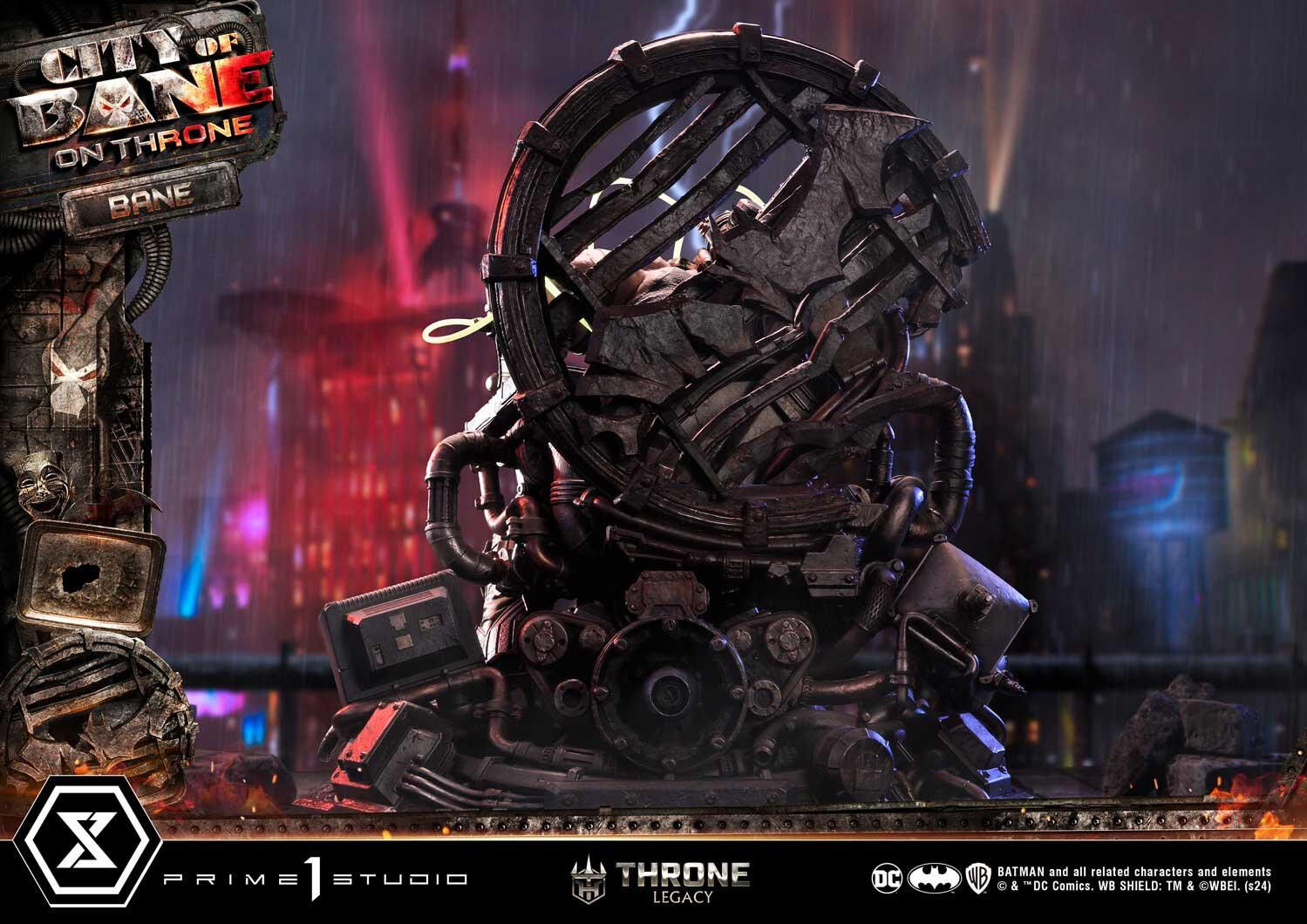 Batman: City of Bane - Bane - Throne Legacy  (TLCDC-05) - 1/4 - On Throne (Prime 1 Studio) photo 20