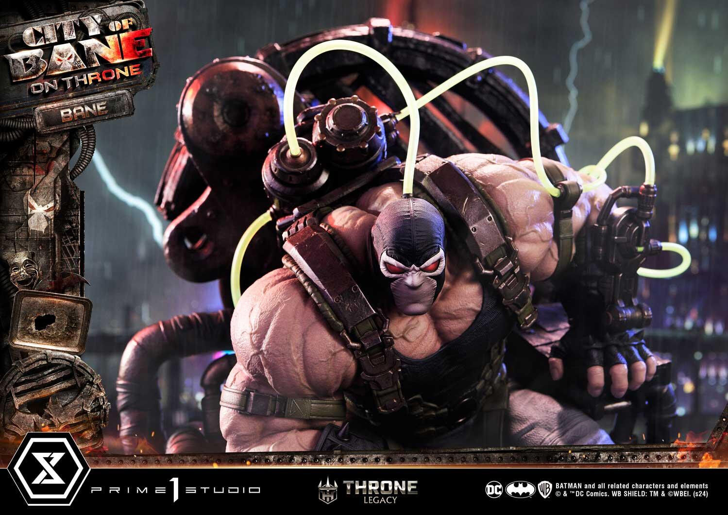 Batman: City of Bane - Bane - Throne Legacy  (TLCDC-05) - 1/4 - On Throne (Prime 1 Studio) photo 23