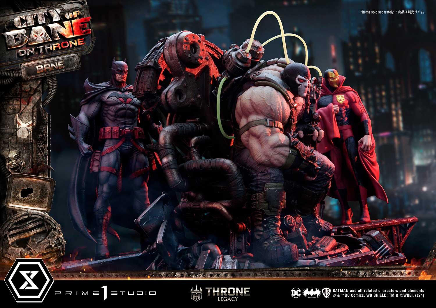 Batman: City of Bane - Bane - Throne Legacy  (TLCDC-05) - 1/4 - On Throne (Prime 1 Studio) photo 26