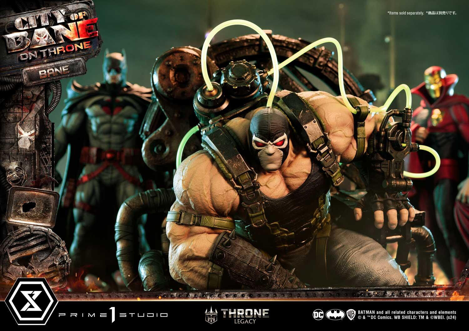 Batman: City of Bane - Bane - Throne Legacy  (TLCDC-05) - 1/4 - On Throne (Prime 1 Studio) photo 27
