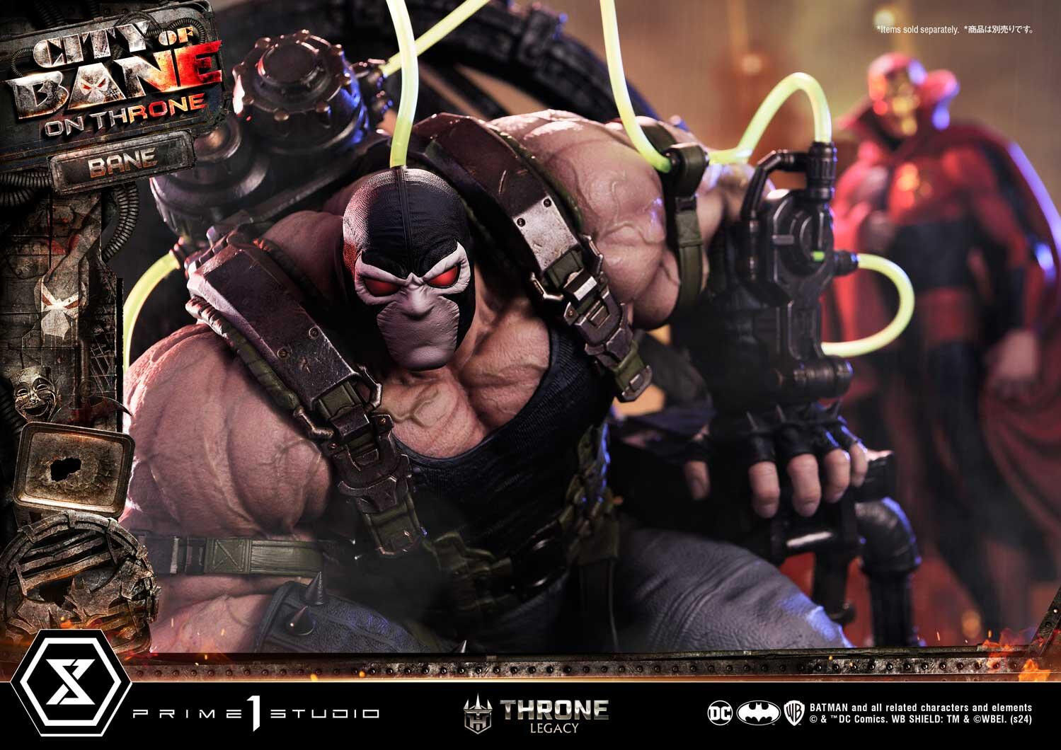 Batman: City of Bane - Bane - Throne Legacy  (TLCDC-05) - 1/4 - On Throne (Prime 1 Studio) photo 28