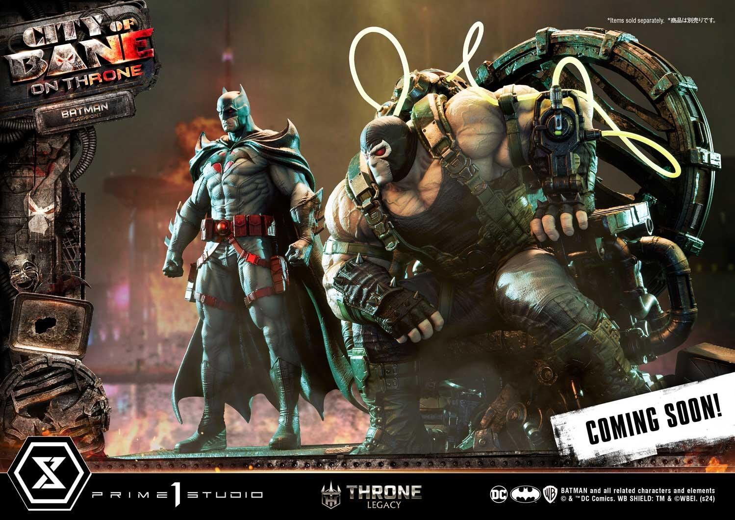 Batman: City of Bane - Bane - Throne Legacy  (TLCDC-05) - 1/4 - On Throne (Prime 1 Studio) photo 32