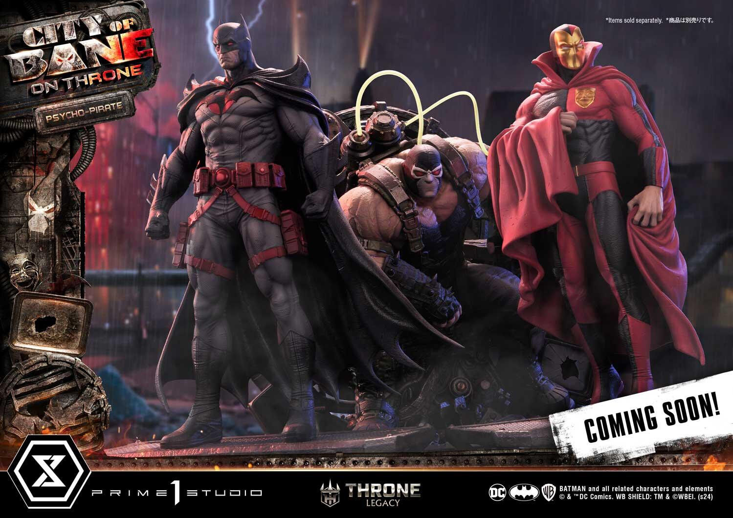 Batman: City of Bane - Bane - Throne Legacy  (TLCDC-05) - 1/4 - On Throne (Prime 1 Studio) photo 34