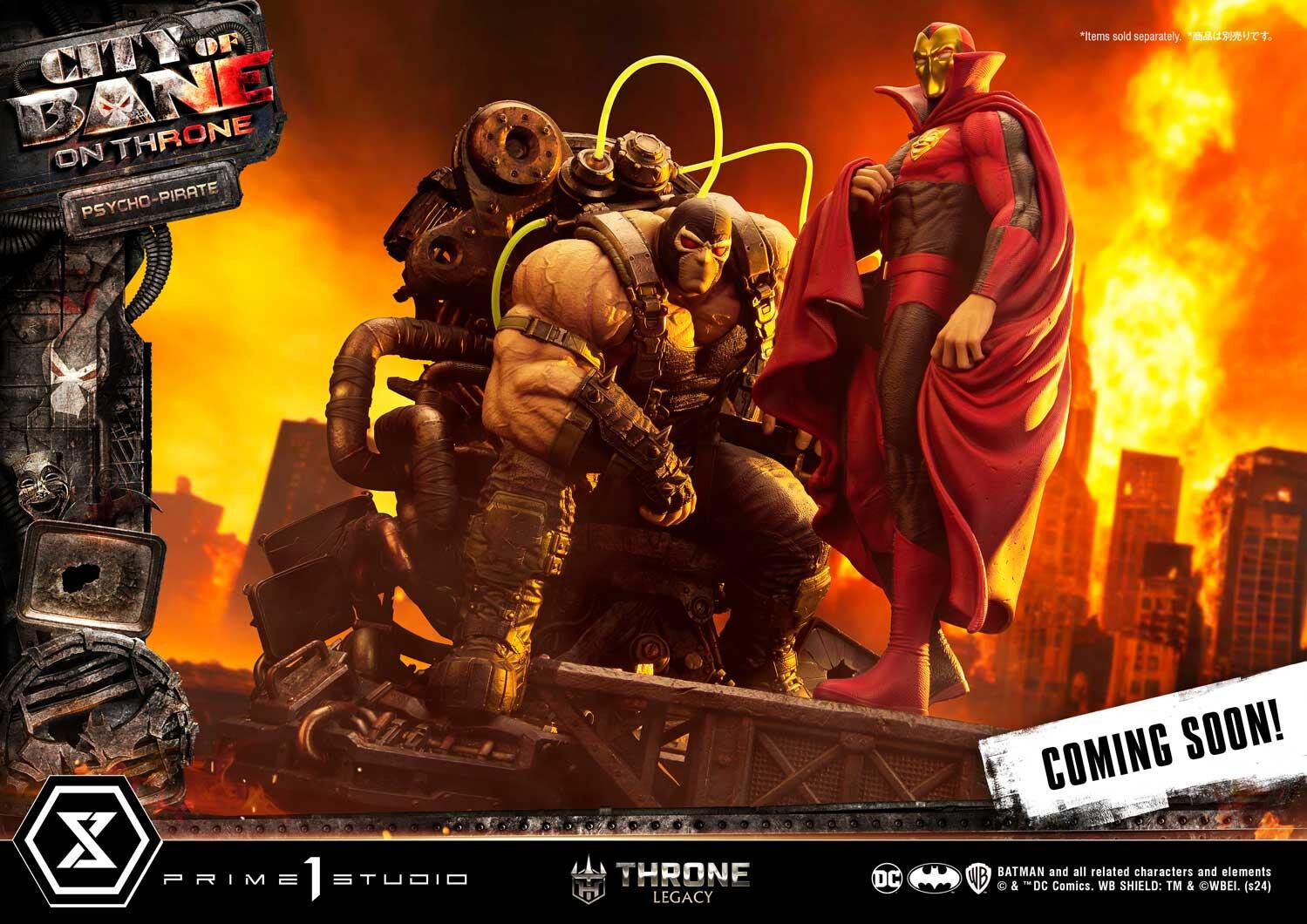 Batman: City of Bane - Bane - Throne Legacy  (TLCDC-05) - 1/4 - On Throne (Prime 1 Studio) photo 35