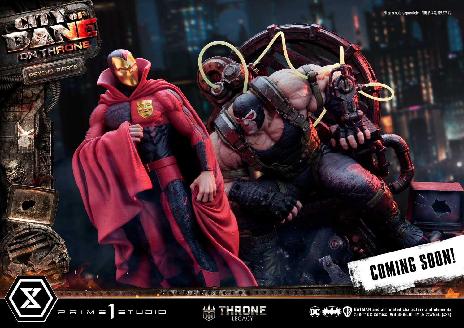 Batman: City of Bane - Bane - Throne Legacy  (TLCDC-05) - 1/4 - On Throne (Prime 1 Studio) photo 36
