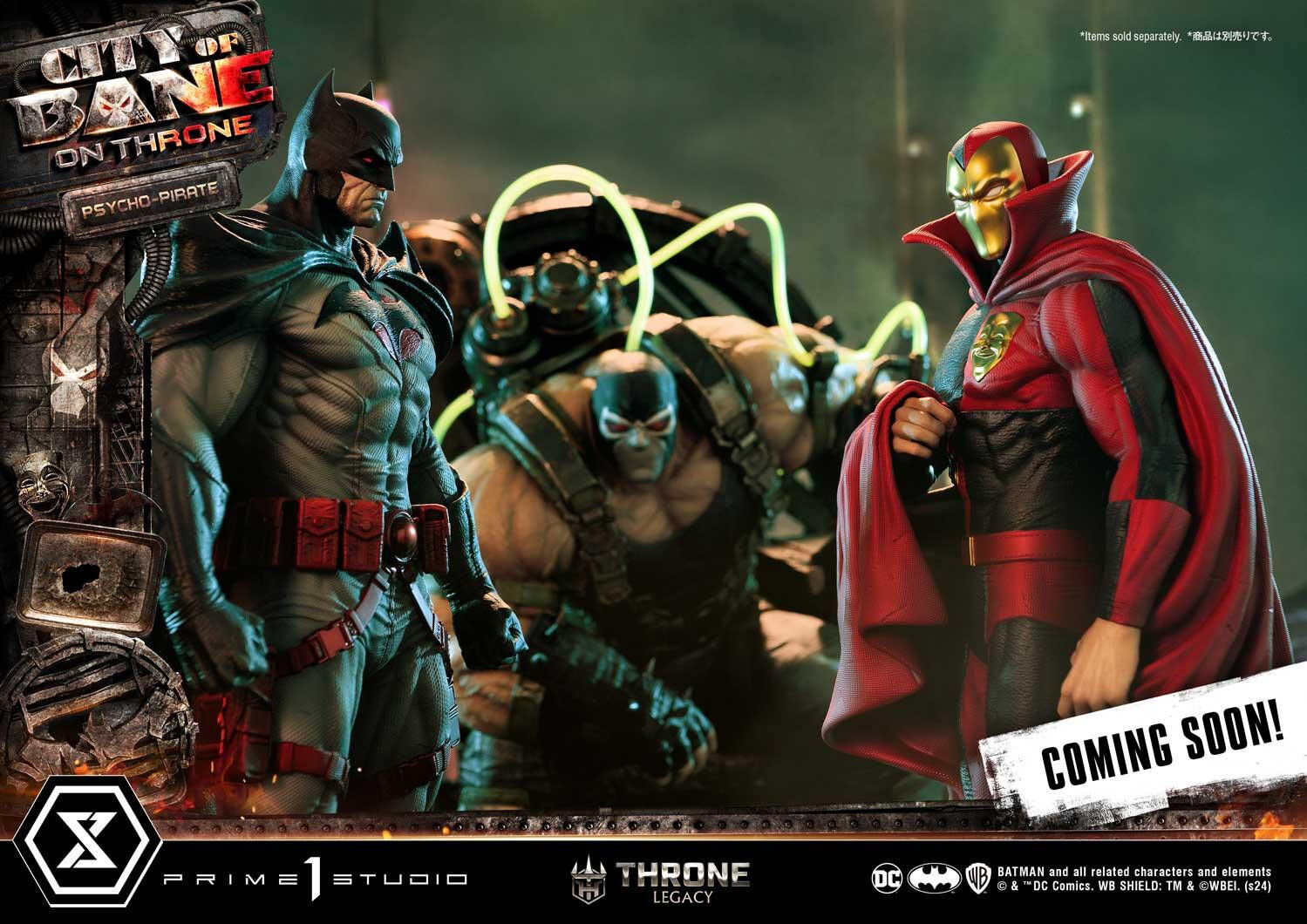 Batman: City of Bane - Bane - Throne Legacy  (TLCDC-05) - 1/4 - On Throne (Prime 1 Studio) photo 37