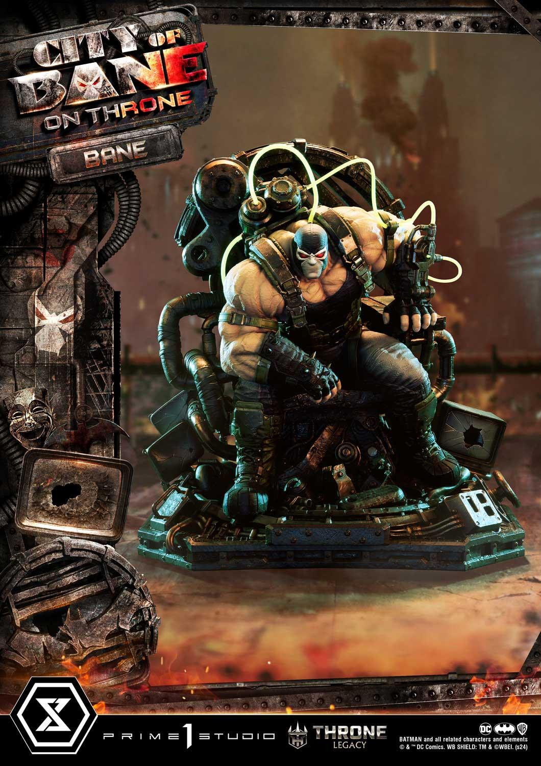 Batman: City of Bane - Bane - Throne Legacy  (TLCDC-05) - 1/4 - On Throne (Prime 1 Studio) photo 40