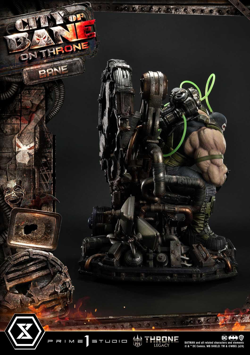 Batman: City of Bane - Bane - Throne Legacy  (TLCDC-05) - 1/4 - On Throne (Prime 1 Studio) photo 44