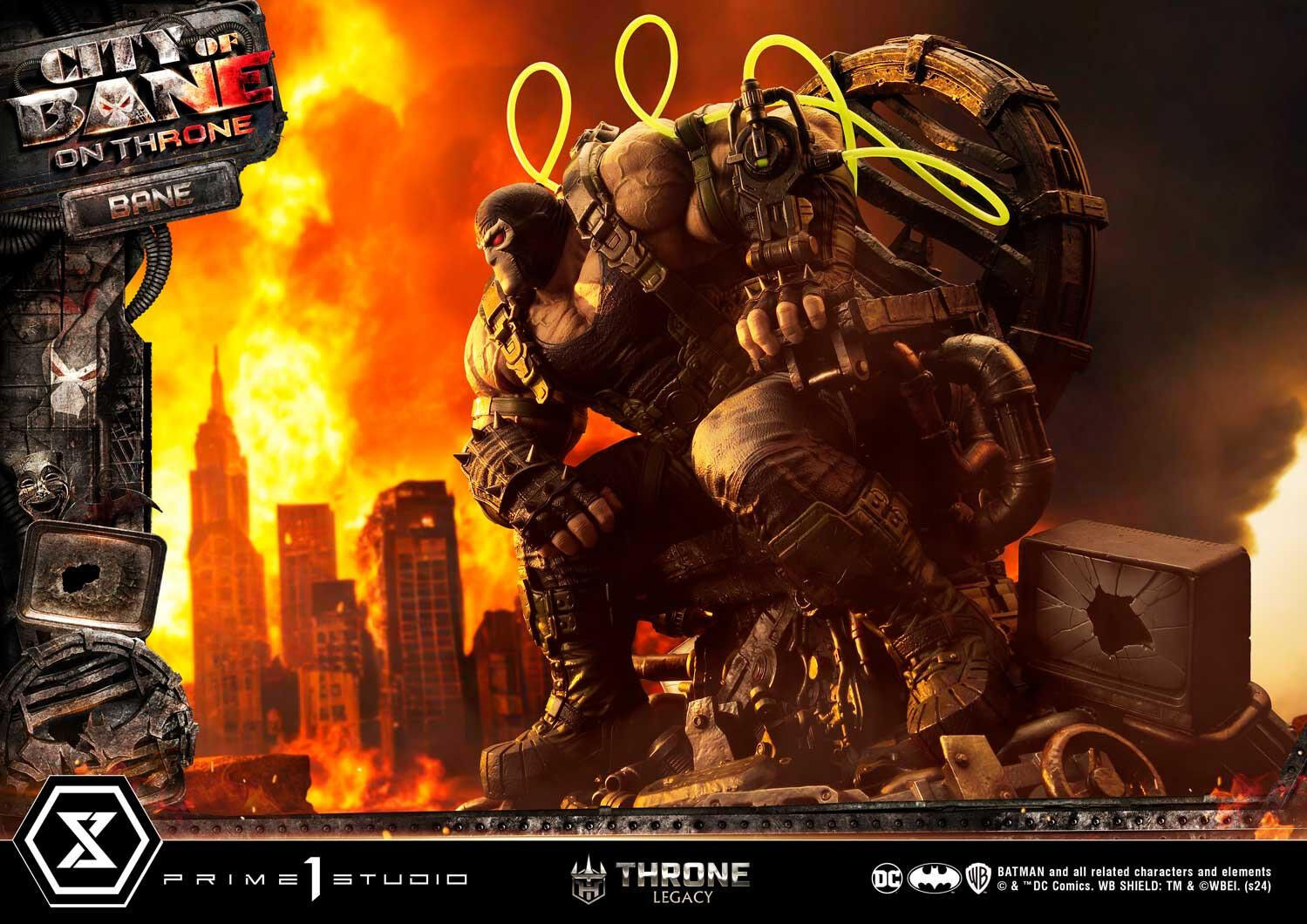 Batman: City of Bane - Bane - Throne Legacy  (TLCDC-05) - 1/4 - On Throne (Prime 1 Studio) photo 53