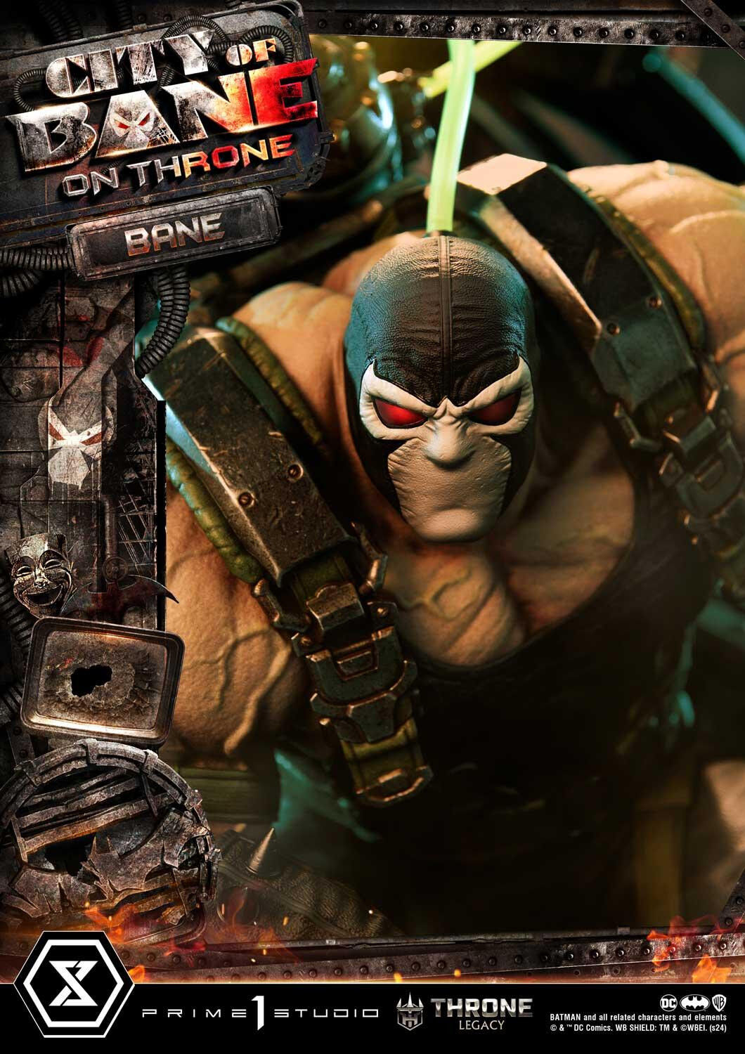 Batman: City of Bane - Bane - Throne Legacy  (TLCDC-05) - 1/4 - On Throne (Prime 1 Studio) photo 54