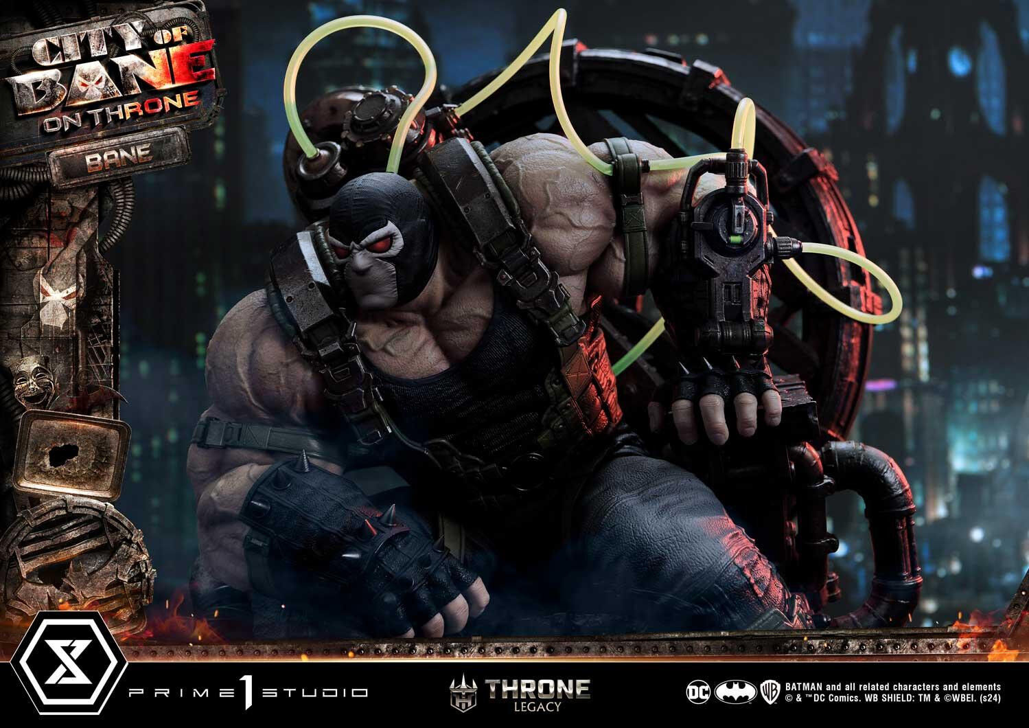 Batman: City of Bane - Bane - Throne Legacy  (TLCDC-05) - 1/4 - On Throne (Prime 1 Studio) photo 55