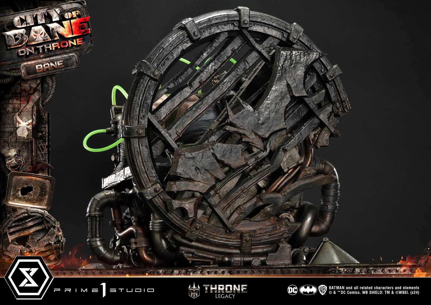 Batman: City of Bane - Bane - Throne Legacy  (TLCDC-05) - 1/4 - On Throne (Prime 1 Studio) photo 56