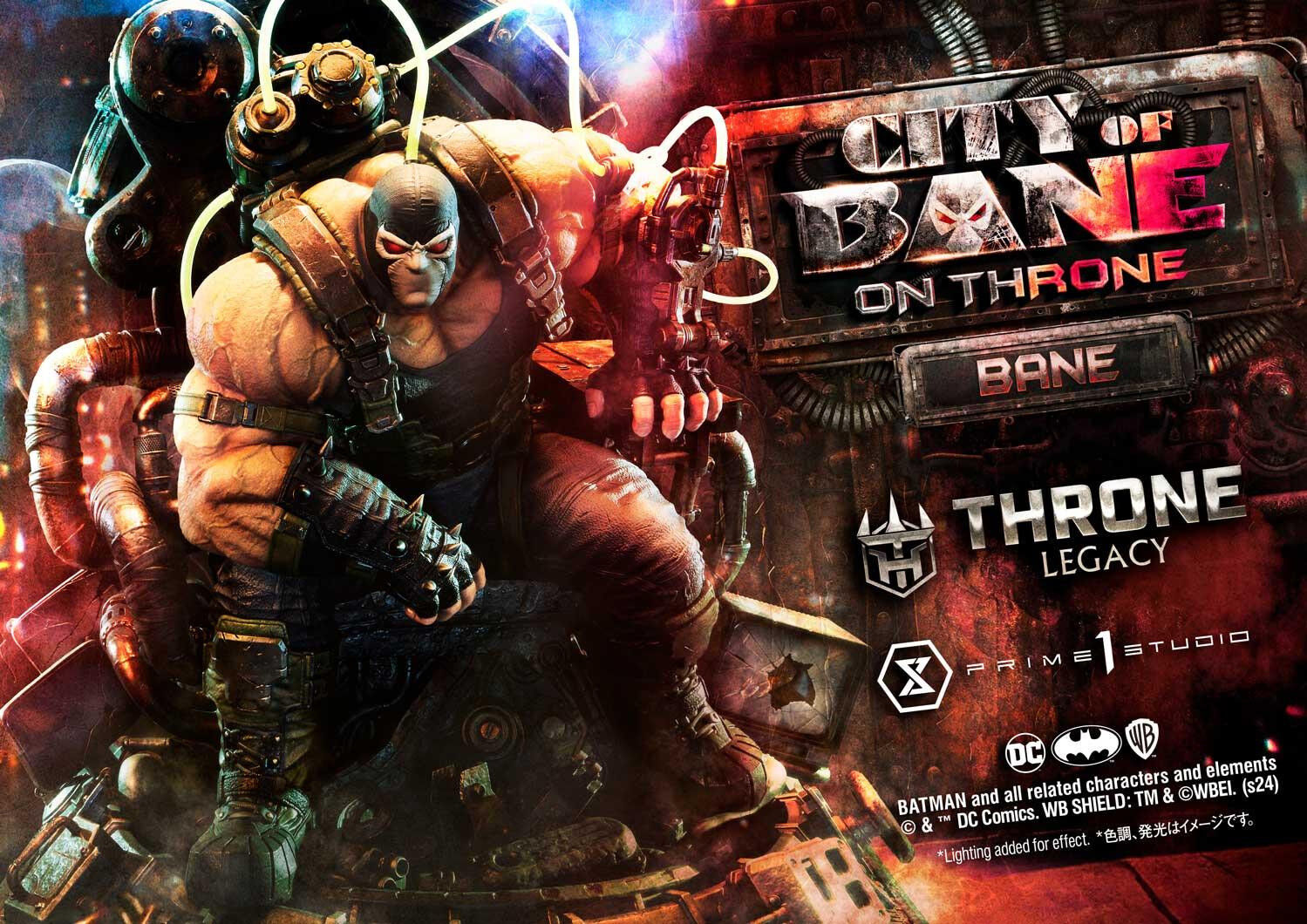 Batman: City of Bane - Bane - Throne Legacy  (TLCDC-05) - 1/4 - On Throne (Prime 1 Studio) photo 57
