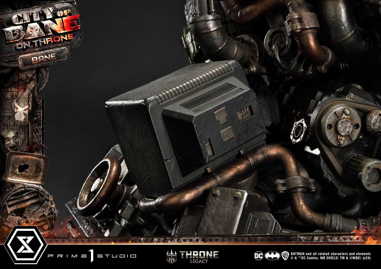 Batman: City of Bane - Bane - Throne Legacy  (TLCDC-05) - 1/4 - On Throne (Prime 1 Studio) photo 59