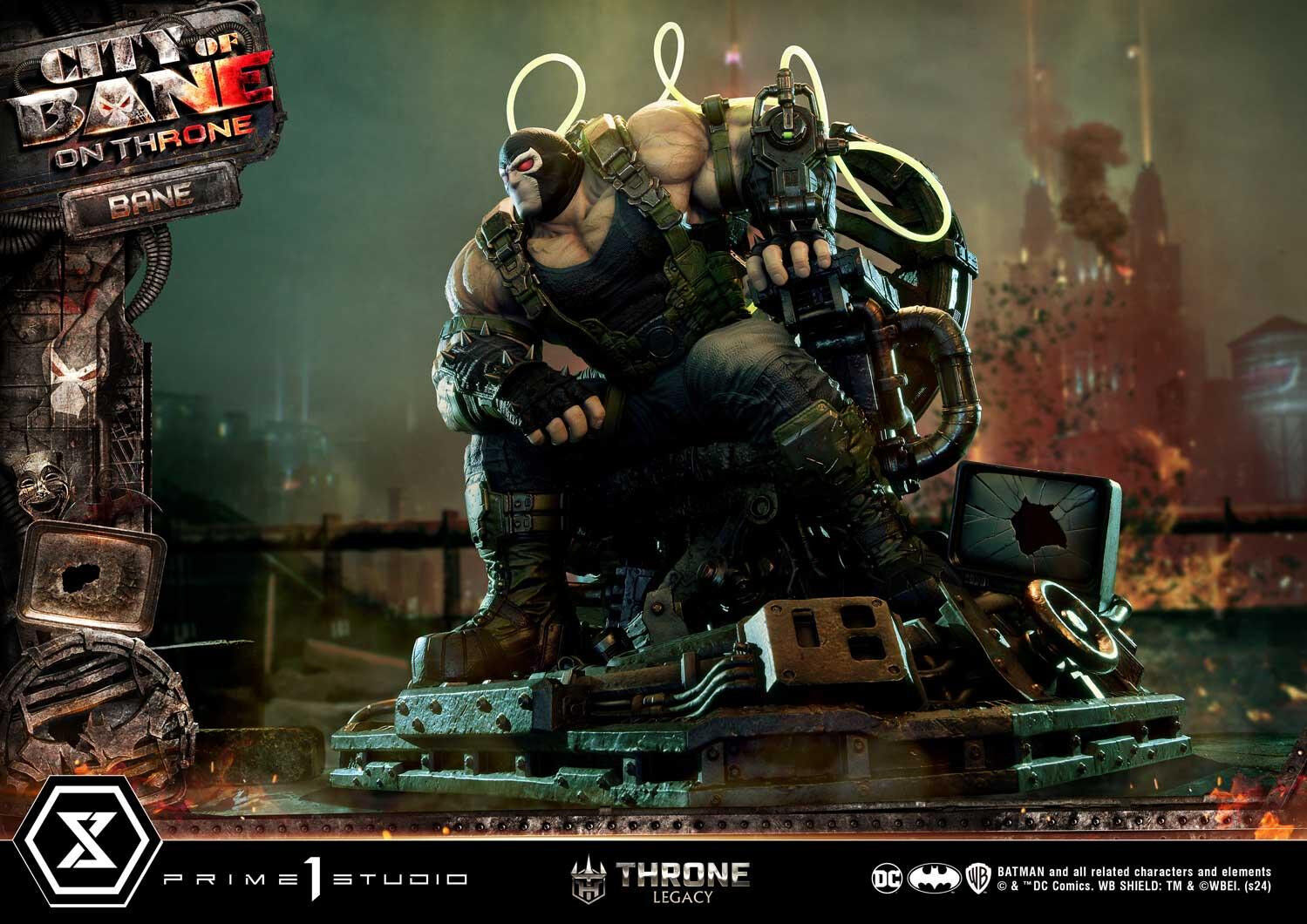 Batman: City of Bane - Bane - Throne Legacy  (TLCDC-05) - 1/4 - On Throne (Prime 1 Studio) photo 63