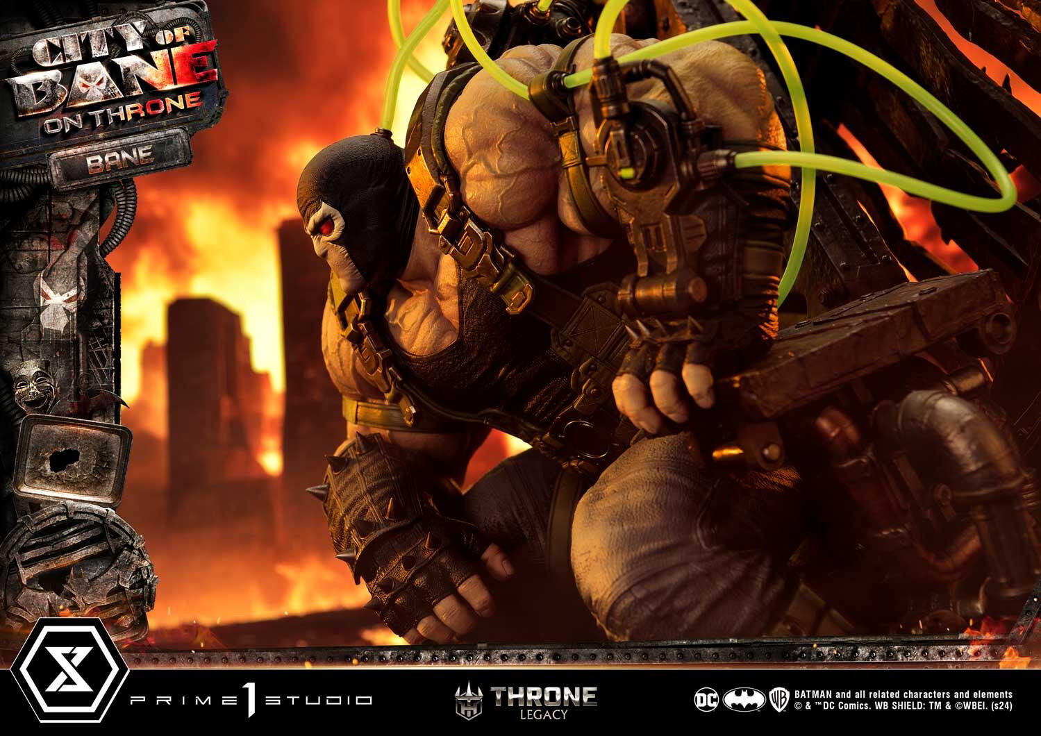 Batman: City of Bane - Bane - Throne Legacy  (TLCDC-05) - 1/4 - On Throne (Prime 1 Studio) photo 67