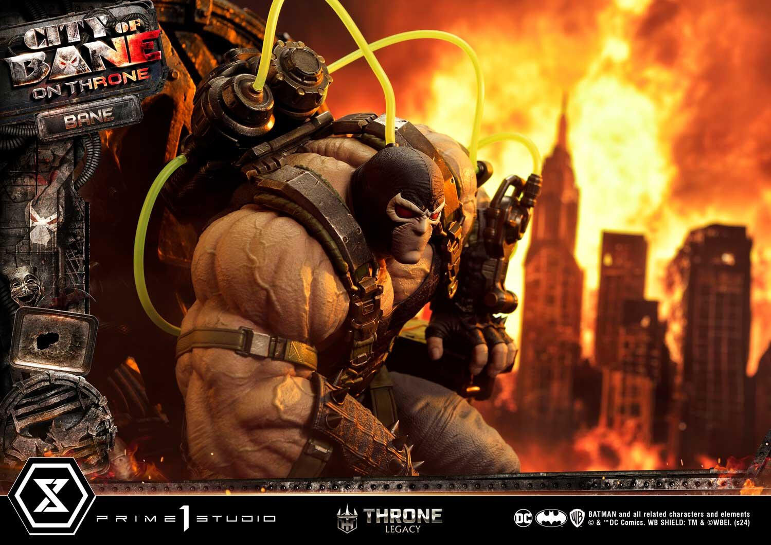 Batman: City of Bane - Bane - Throne Legacy  (TLCDC-05) - 1/4 - On Throne (Prime 1 Studio) photo 68