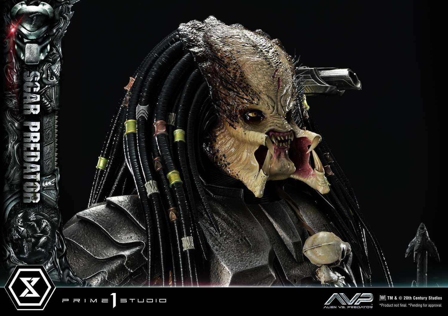 Alien Vs Predator - Alien Warrior - Facehugger - Scar Predator - Museum Masterline Series (MMPR-04) - 1/3 (Prime 1 Studio) photo 31