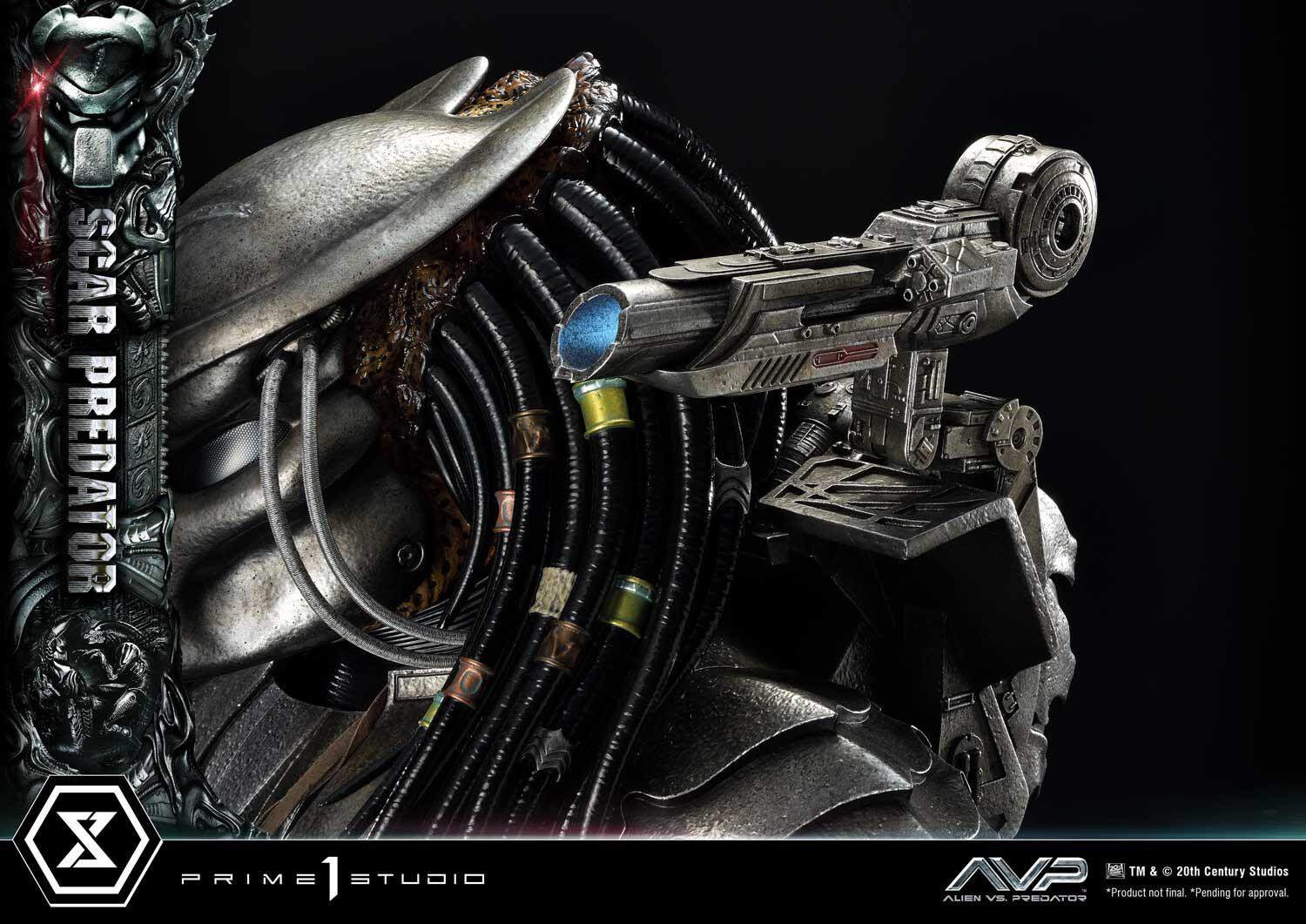 Alien Vs Predator - Alien Warrior - Facehugger - Scar Predator - Museum Masterline Series (MMPR-04) - 1/3 (Prime 1 Studio) photo 36