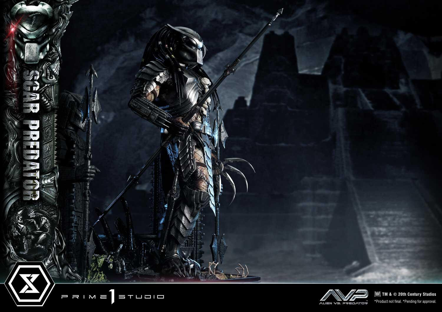 Alien Vs Predator - Alien Warrior - Facehugger - Scar Predator - Museum Masterline Series (MMPR-04) - 1/3 (Prime 1 Studio) photo 65