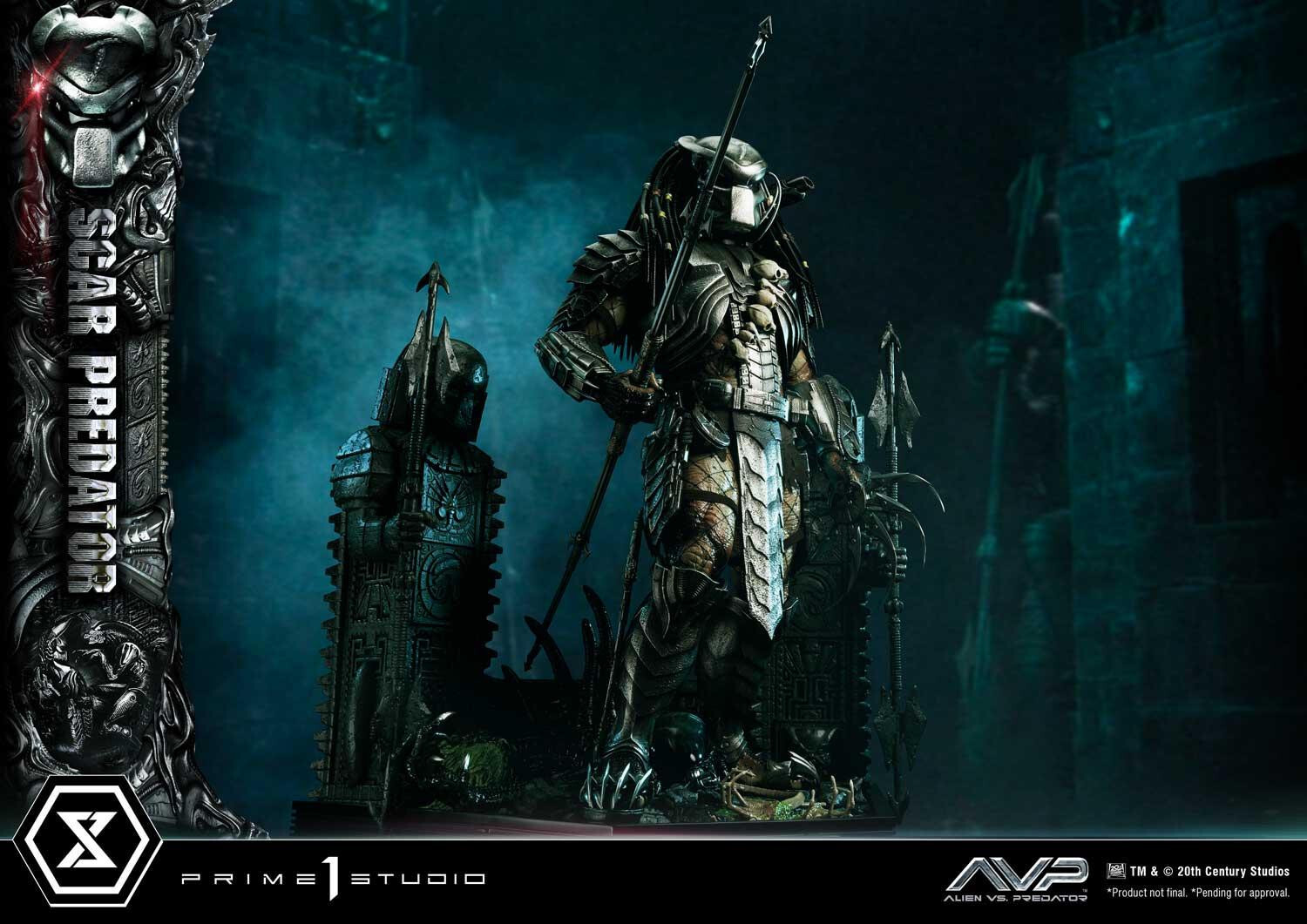 Alien Vs Predator - Alien Warrior - Facehugger - Scar Predator - Museum Masterline Series (MMPR-04) - 1/3 (Prime 1 Studio) photo 68