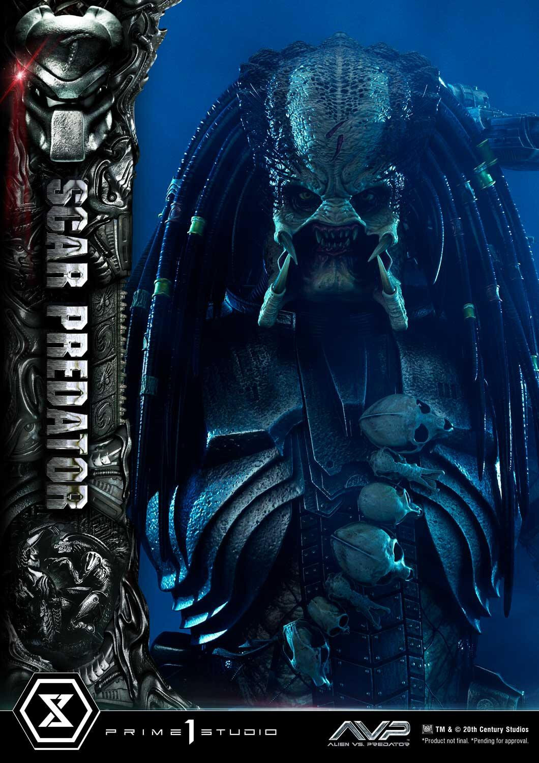 Alien Vs Predator - Alien Warrior - Facehugger - Scar Predator - Museum Masterline Series (MMPR-04) - 1/3 (Prime 1 Studio) photo 79