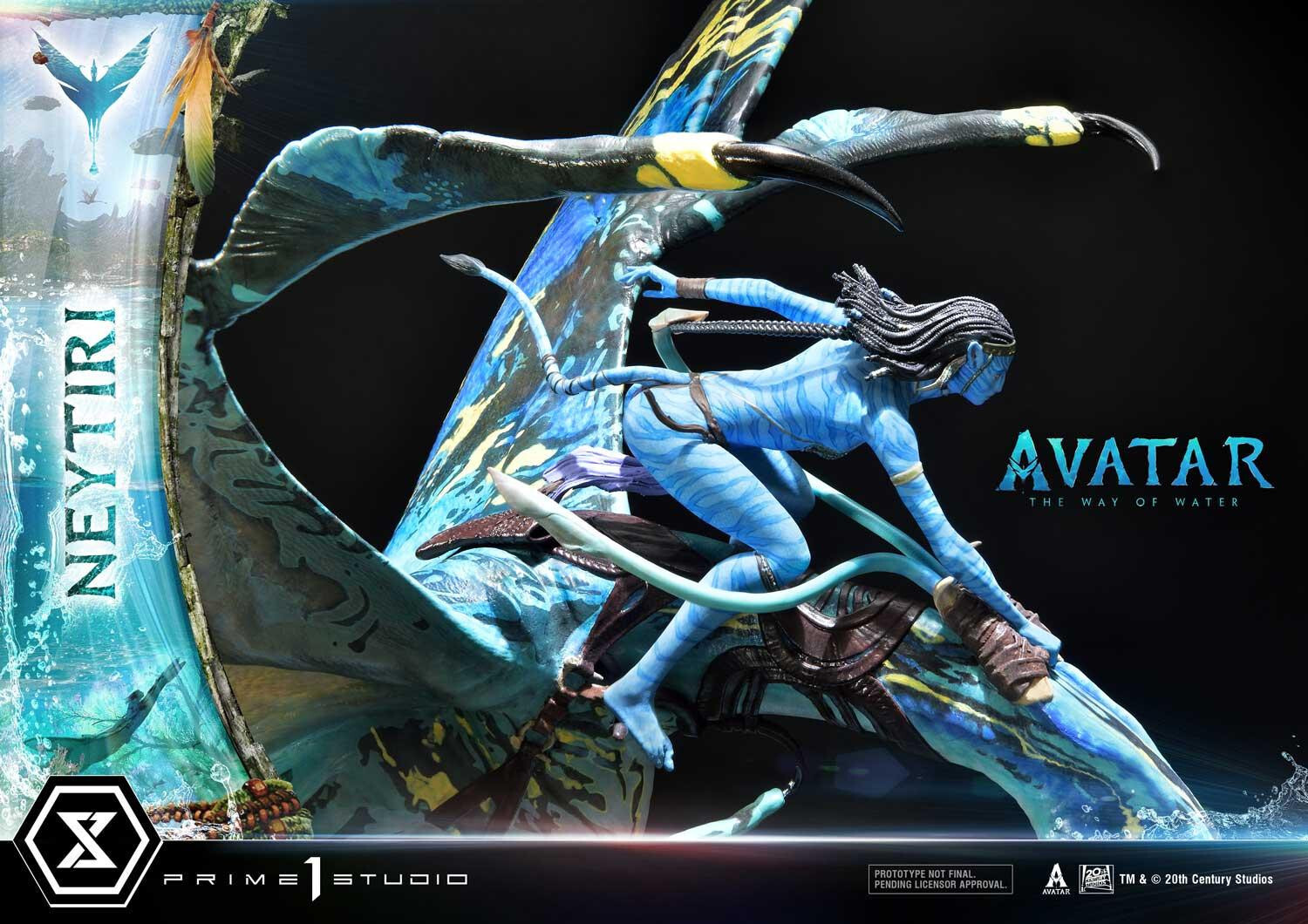 Avatar: The Way of Water - Ilu - Lo'ak - Mountain Banshee - Neytiri - Diorama - Ultimate Diorama Masterline  (UDMAVTR-02S) - Bonus Version (Prime 1 Studio) photo 3
