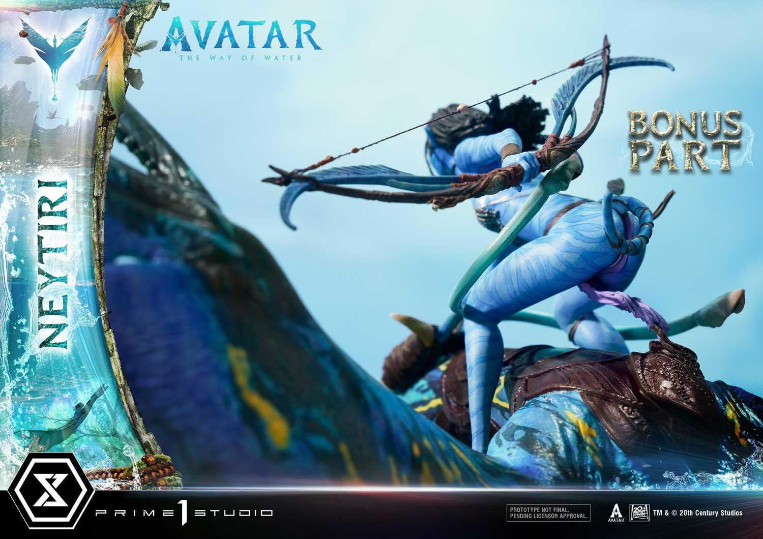 Avatar: The Way of Water - Ilu - Lo'ak - Mountain Banshee - Neytiri - Diorama - Ultimate Diorama Masterline  (UDMAVTR-02S) - Bonus Version (Prime 1 Studio) photo 63