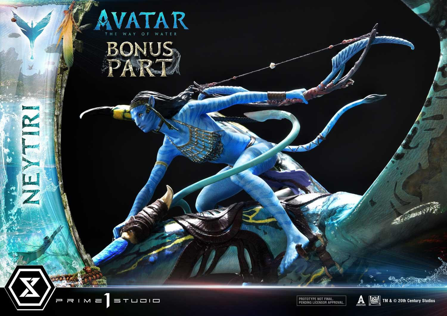 Avatar: The Way of Water - Ilu - Lo'ak - Mountain Banshee - Neytiri - Diorama - Ultimate Diorama Masterline  (UDMAVTR-02S) - Bonus Version (Prime 1 Studio) photo 65
