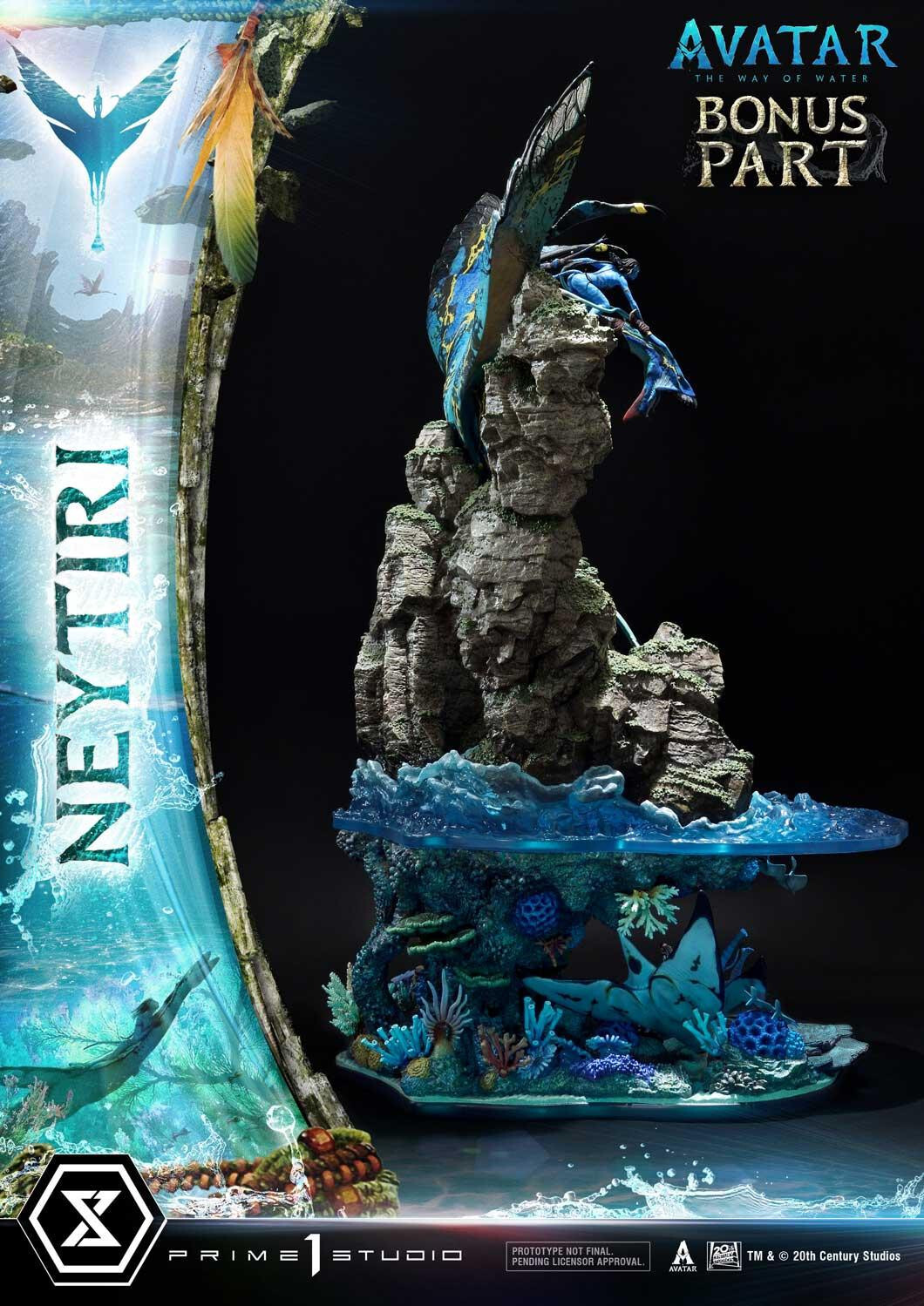 Avatar: The Way of Water - Ilu - Lo'ak - Mountain Banshee - Neytiri - Diorama - Ultimate Diorama Masterline  (UDMAVTR-02S) - Bonus Version (Prime 1 Studio) photo 68