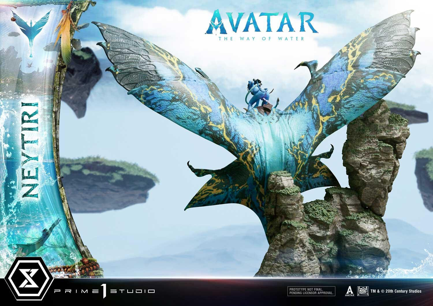 Avatar: The Way of Water - Ilu - Lo'ak - Mountain Banshee - Neytiri - Diorama - Ultimate Diorama Masterline  (UDMAVTR-02S) - Bonus Version (Prime 1 Studio) photo 72