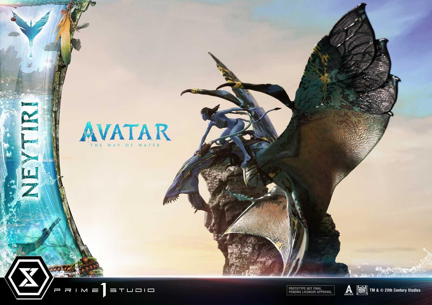 Avatar: The Way of Water - Ilu - Lo'ak - Mountain Banshee - Neytiri - Diorama - Ultimate Diorama Masterline  (UDMAVTR-02S) - Bonus Version (Prime 1 Studio) photo 74
