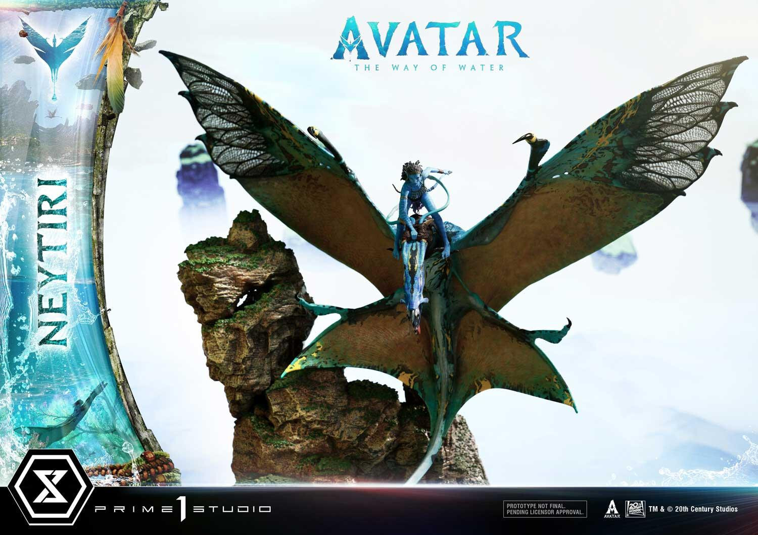 Avatar: The Way of Water - Ilu - Lo'ak - Mountain Banshee - Neytiri - Diorama - Ultimate Diorama Masterline  (UDMAVTR-02S) - Bonus Version (Prime 1 Studio) photo 75