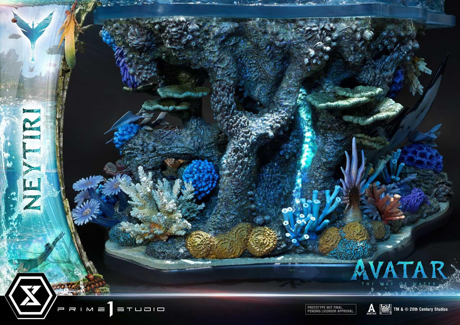 Avatar: The Way of Water - Ilu - Lo'ak - Mountain Banshee - Neytiri - Diorama - Ultimate Diorama Masterline  (UDMAVTR-02S) - Bonus Version (Prime 1 Studio) photo 79
