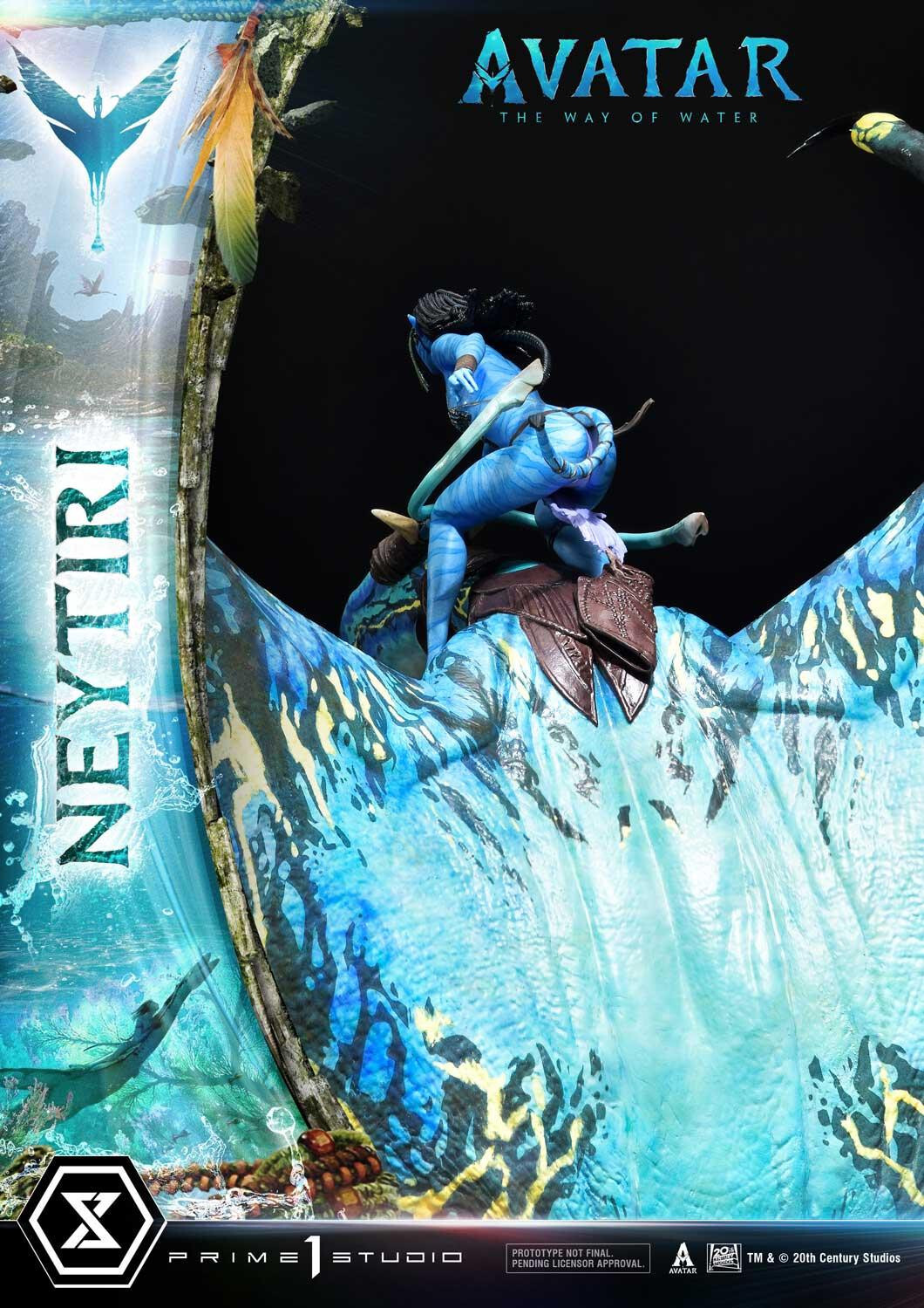 Avatar: The Way of Water - Ilu - Lo'ak - Mountain Banshee - Neytiri - Diorama - Ultimate Diorama Masterline  (UDMAVTR-02S) - Bonus Version (Prime 1 Studio) photo 88