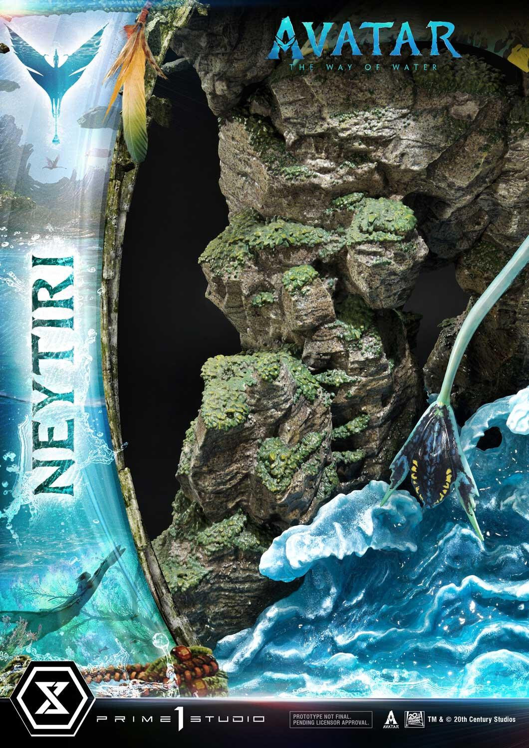 Avatar: The Way of Water - Ilu - Lo'ak - Mountain Banshee - Neytiri - Diorama - Ultimate Diorama Masterline  (UDMAVTR-02S) - Bonus Version (Prime 1 Studio) photo 92