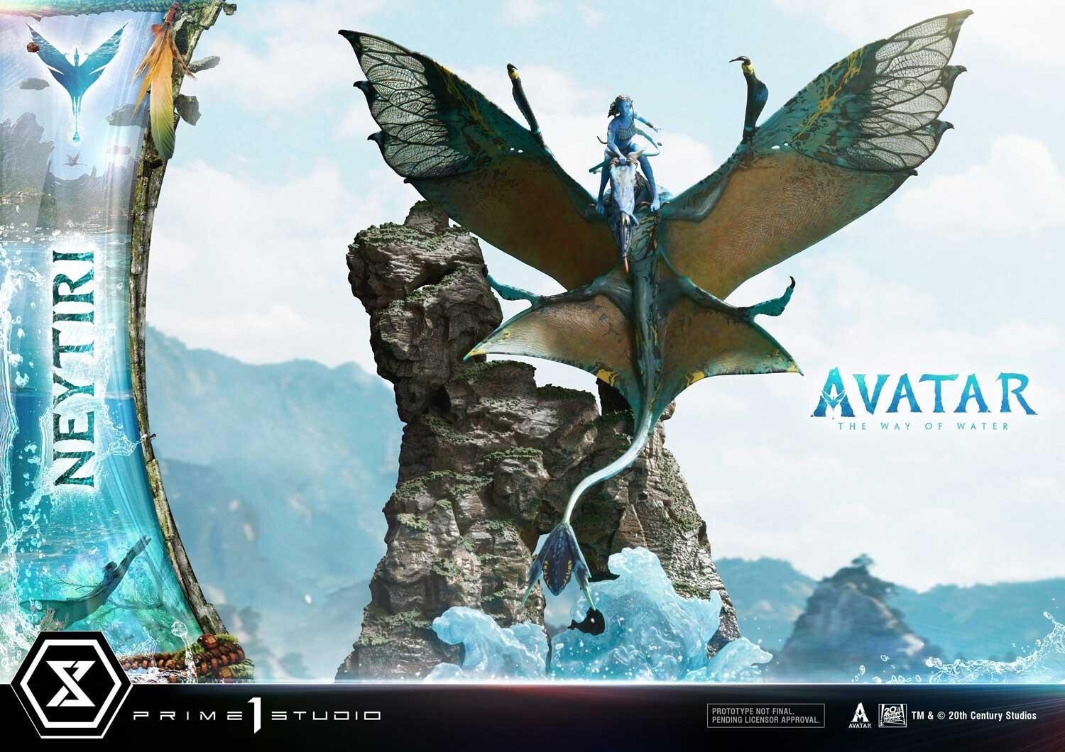 Avatar: The Way of Water - Ilu - Lo'ak - Mountain Banshee - Neytiri - Diorama - Ultimate Diorama Masterline  (UDMAVTR-02S) - Bonus Version (Prime 1 Studio) photo 98