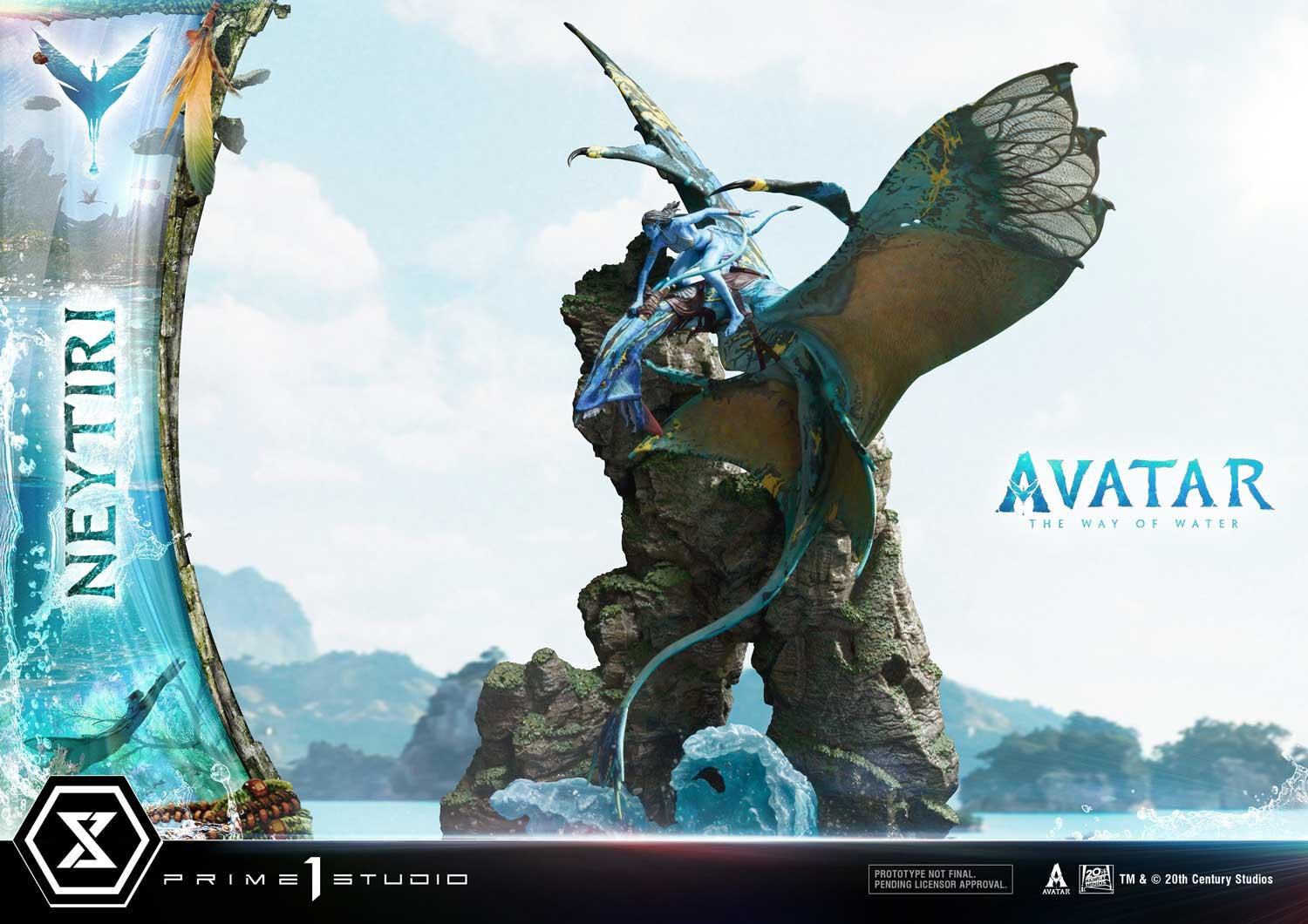 Avatar: The Way of Water - Ilu - Lo'ak - Mountain Banshee - Neytiri - Diorama - Ultimate Diorama Masterline  (UDMAVTR-02S) - Bonus Version (Prime 1 Studio) photo 99