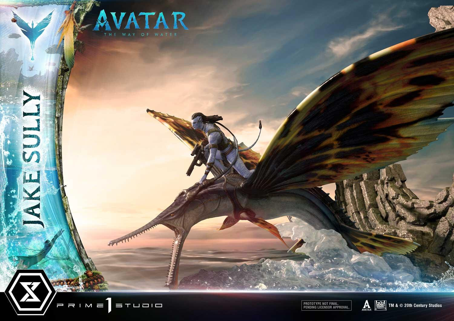 Avatar: The Way of Water - Ilu - Jake Sully - Kiri - Skimwing - Diorama - Ultimate Diorama Masterline  (UDMAVTR-01S) - Bonus Version (Prime 1 Studio) photo 10