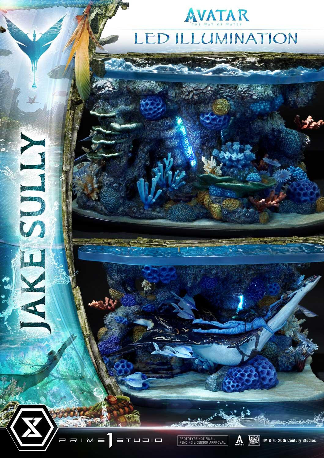 Avatar: The Way of Water - Ilu - Jake Sully - Kiri - Skimwing - Diorama - Ultimate Diorama Masterline  (UDMAVTR-01S) - Bonus Version (Prime 1 Studio) photo 13