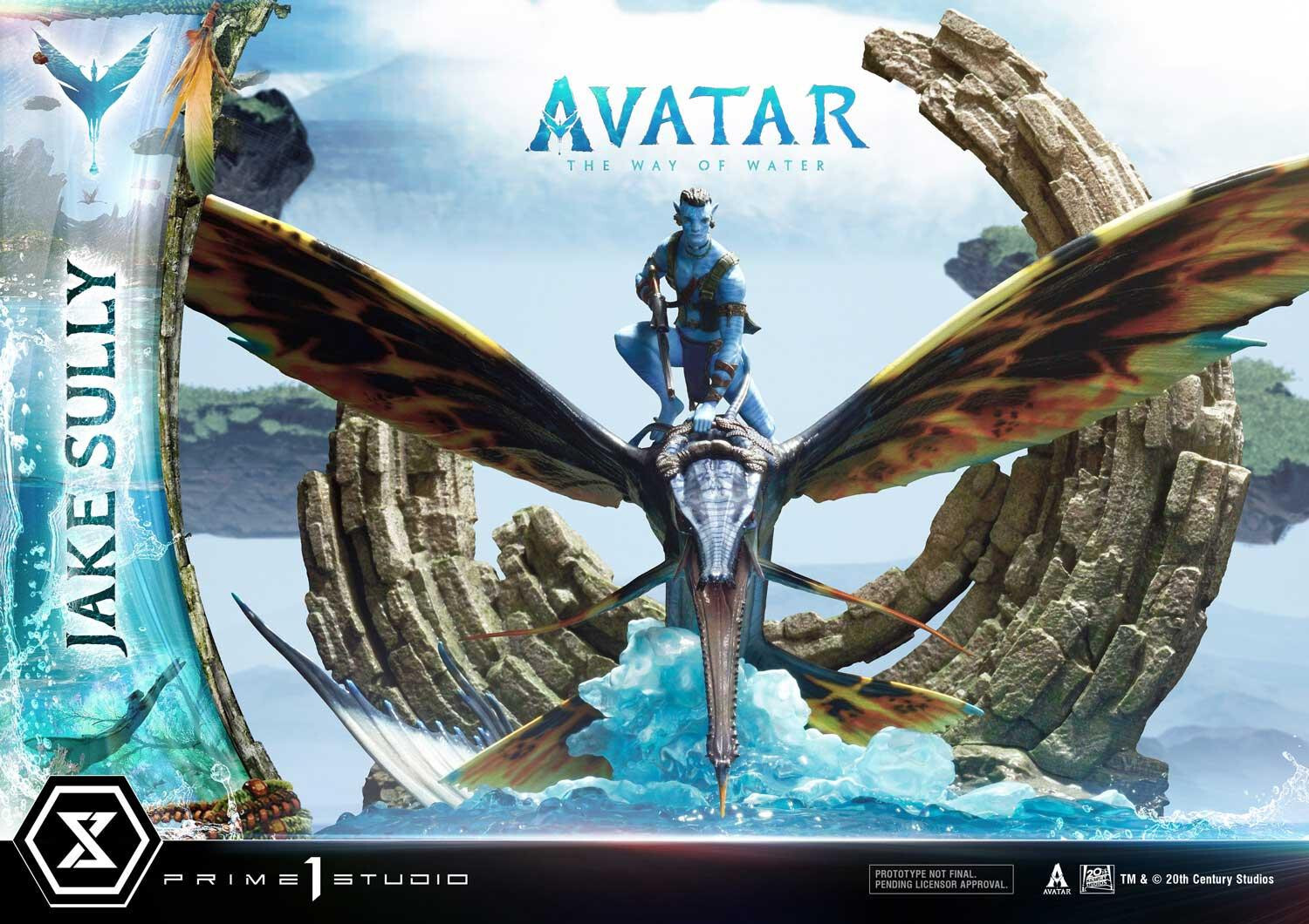 Avatar: The Way of Water - Ilu - Jake Sully - Kiri - Skimwing - Diorama - Ultimate Diorama Masterline  (UDMAVTR-01S) - Bonus Version (Prime 1 Studio) photo 19