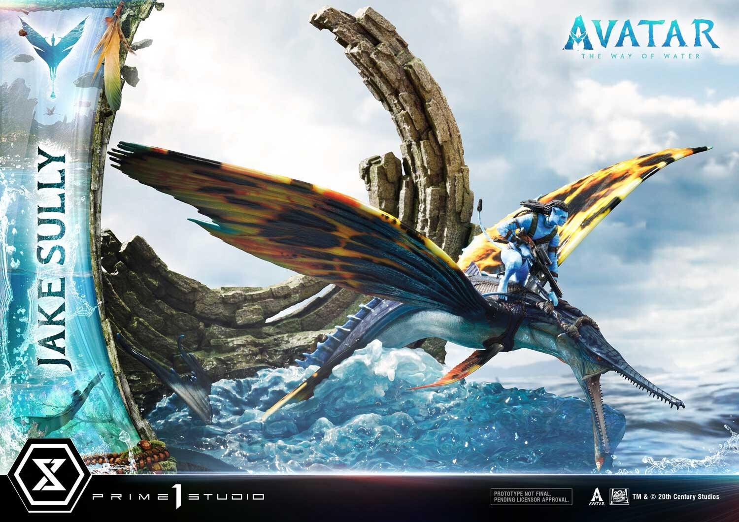 Avatar: The Way of Water - Ilu - Jake Sully - Kiri - Skimwing - Diorama - Ultimate Diorama Masterline  (UDMAVTR-01S) - Bonus Version (Prime 1 Studio) photo 20