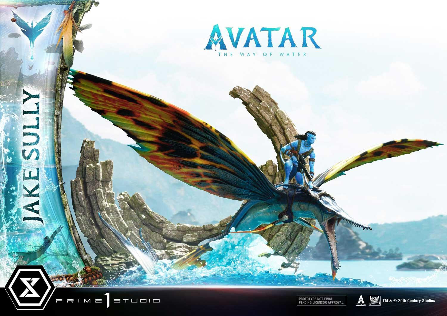 Avatar: The Way of Water - Ilu - Jake Sully - Kiri - Skimwing - Diorama - Ultimate Diorama Masterline  (UDMAVTR-01S) - Bonus Version (Prime 1 Studio) photo 21