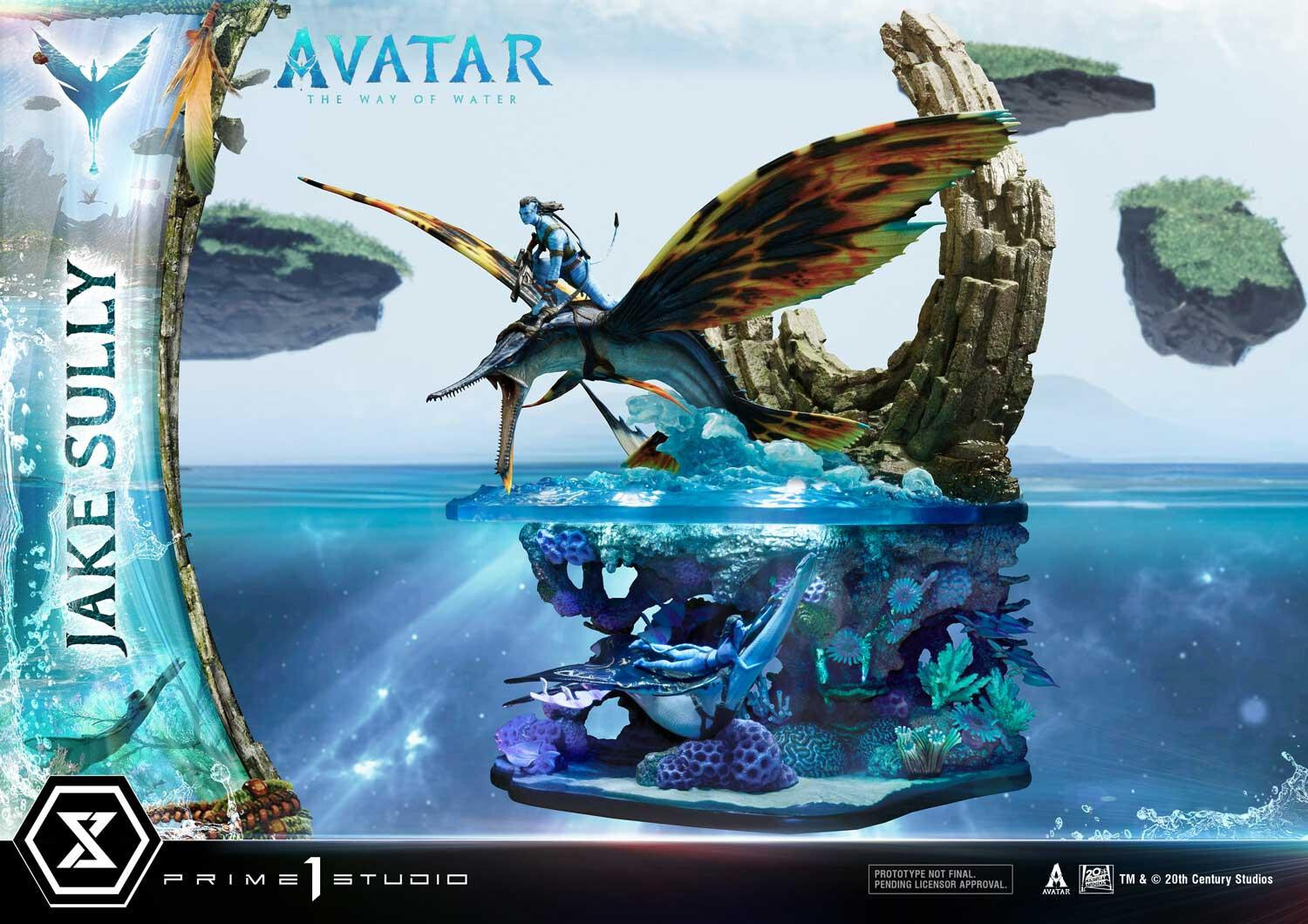 Avatar: The Way of Water - Ilu - Jake Sully - Kiri - Skimwing - Diorama - Ultimate Diorama Masterline  (UDMAVTR-01S) - Bonus Version (Prime 1 Studio) photo 22