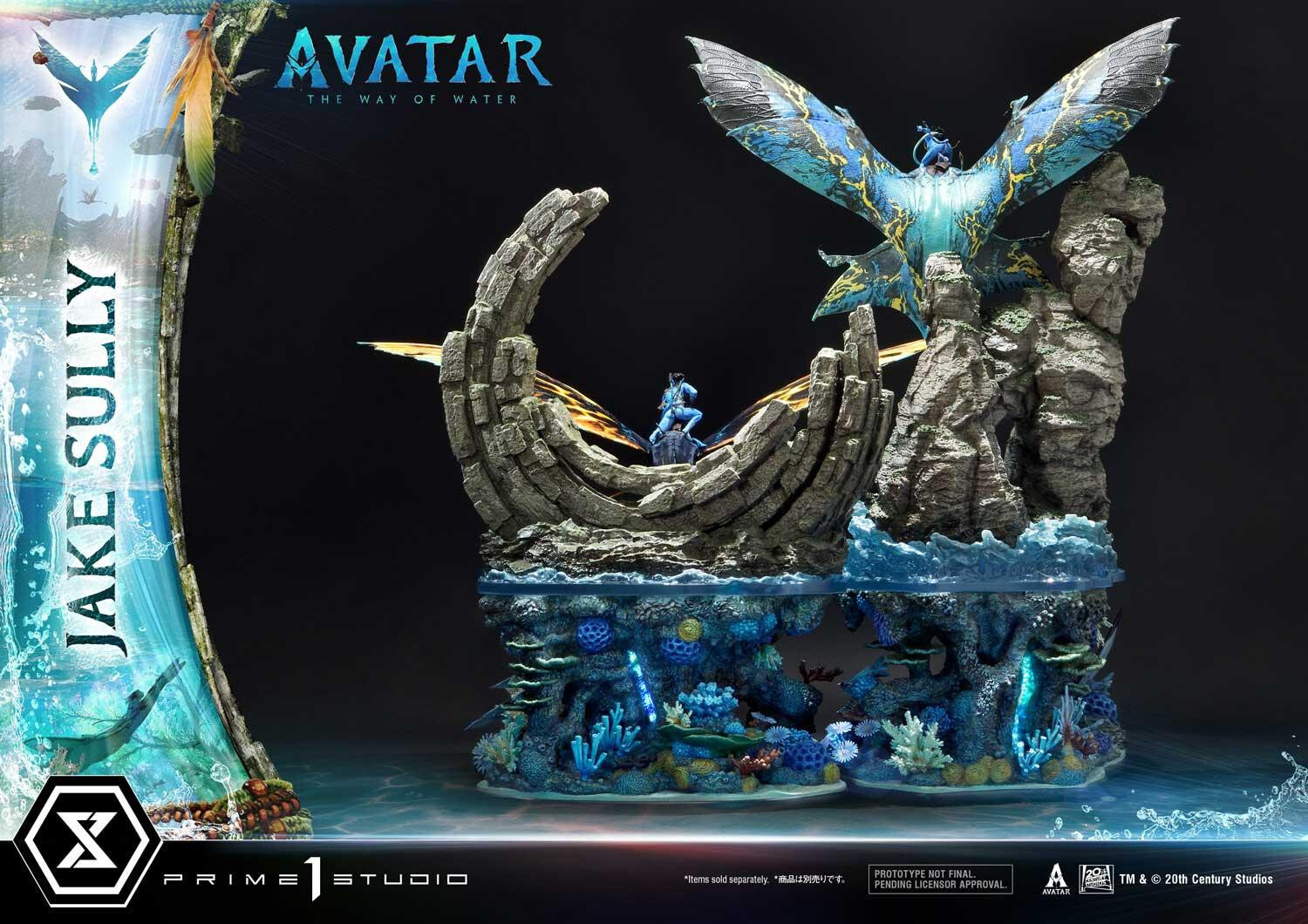 Avatar: The Way of Water - Ilu - Jake Sully - Kiri - Skimwing - Diorama - Ultimate Diorama Masterline  (UDMAVTR-01S) - Bonus Version (Prime 1 Studio) photo 30