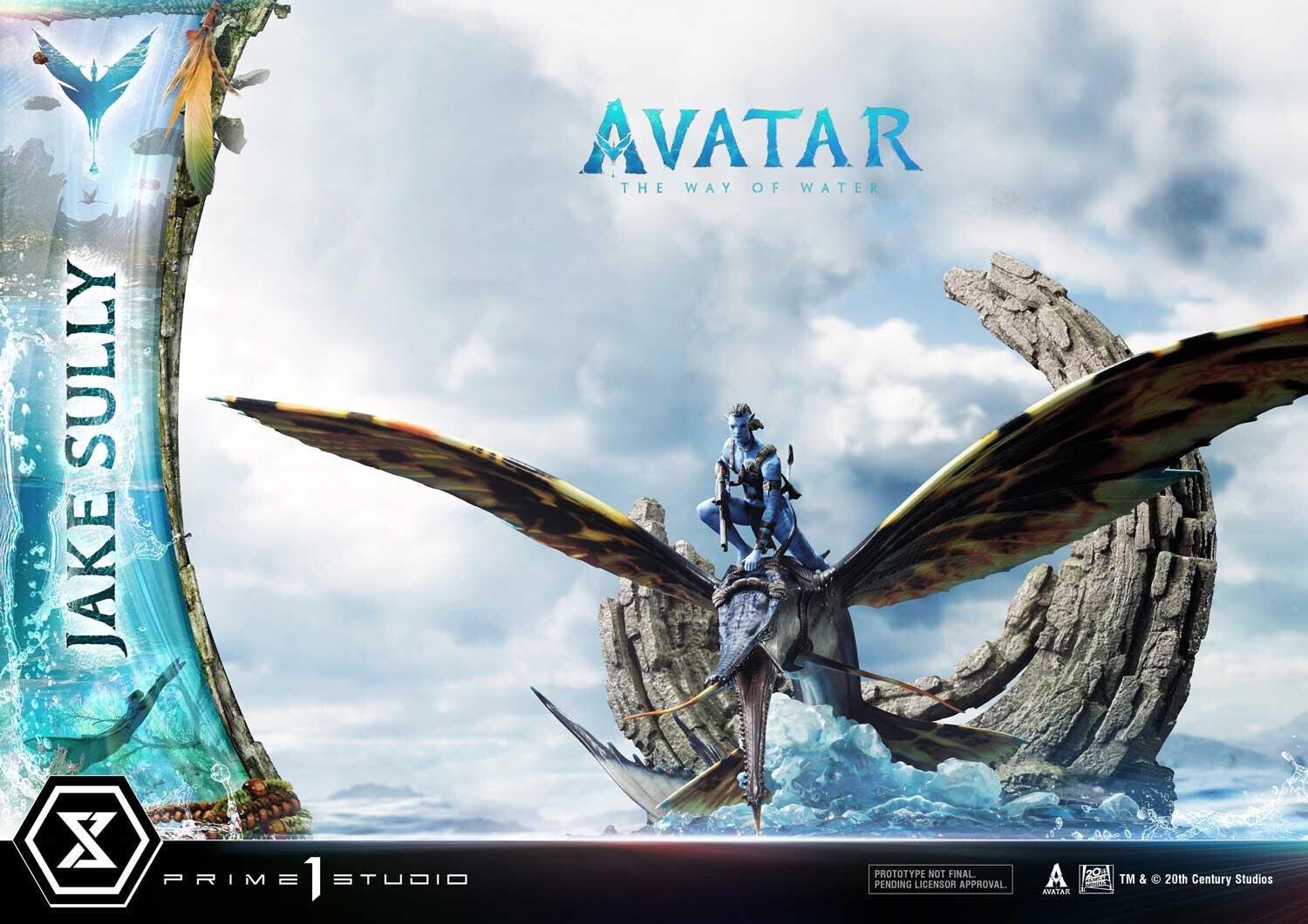 Avatar: The Way of Water - Ilu - Jake Sully - Kiri - Skimwing - Diorama - Ultimate Diorama Masterline  (UDMAVTR-01S) - Bonus Version (Prime 1 Studio) photo 35