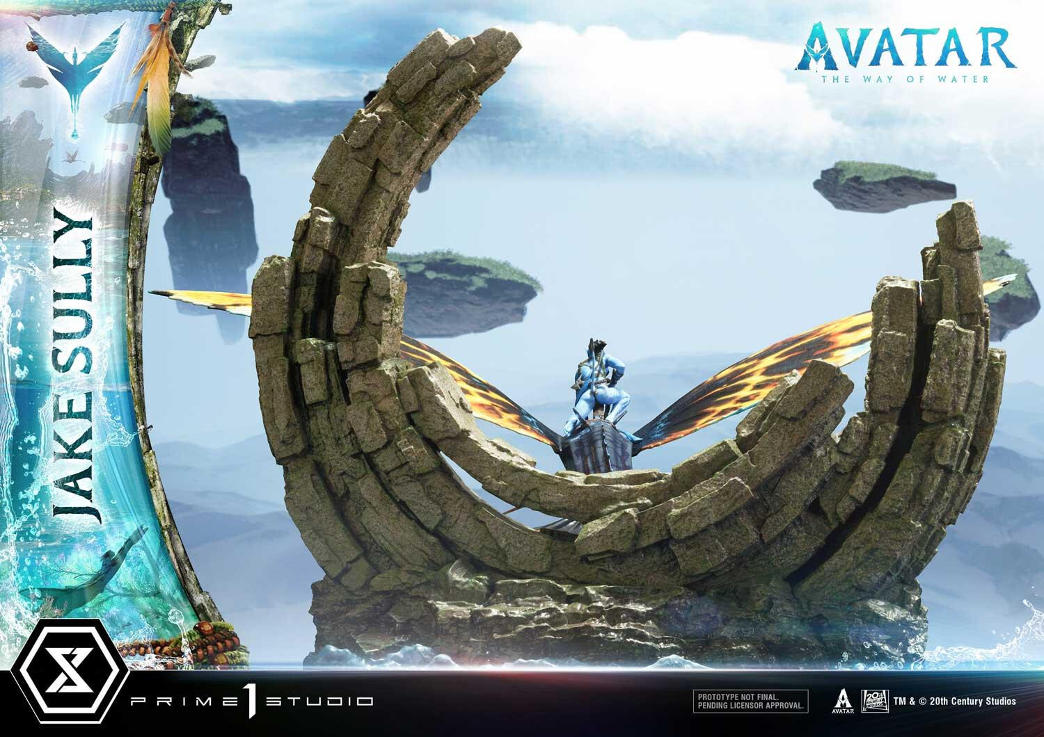 Avatar: The Way of Water - Ilu - Jake Sully - Kiri - Skimwing - Diorama - Ultimate Diorama Masterline  (UDMAVTR-01S) - Bonus Version (Prime 1 Studio) photo 38