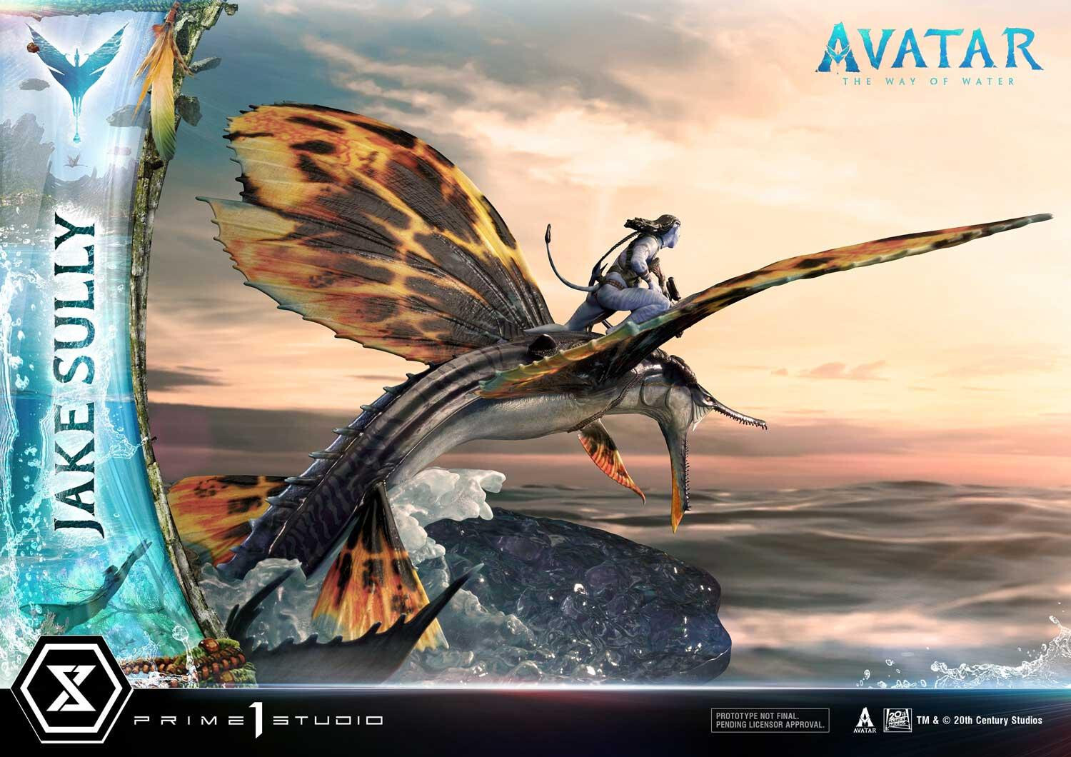Avatar: The Way of Water - Ilu - Jake Sully - Kiri - Skimwing - Diorama - Ultimate Diorama Masterline  (UDMAVTR-01S) - Bonus Version (Prime 1 Studio) photo 39