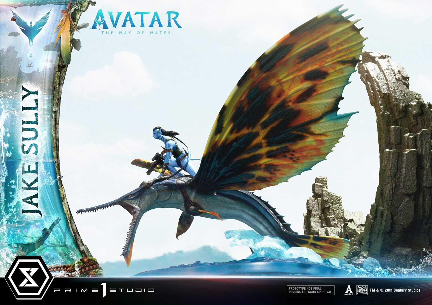Avatar: The Way of Water - Ilu - Jake Sully - Kiri - Skimwing - Diorama - Ultimate Diorama Masterline  (UDMAVTR-01S) - Bonus Version (Prime 1 Studio) photo 40